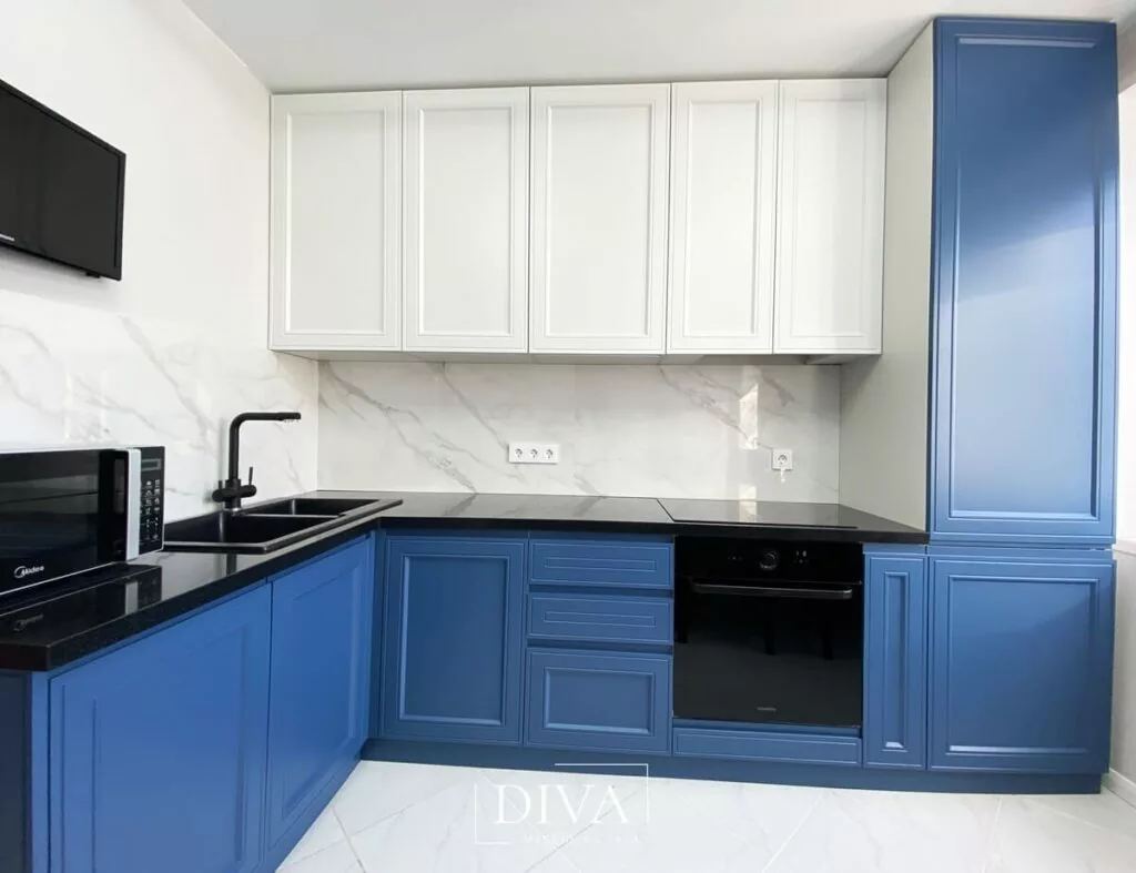 КУХНЯ В ЭМАЛИ С ИНТЕГРИРОВАННОЙ РУЧКОЙ