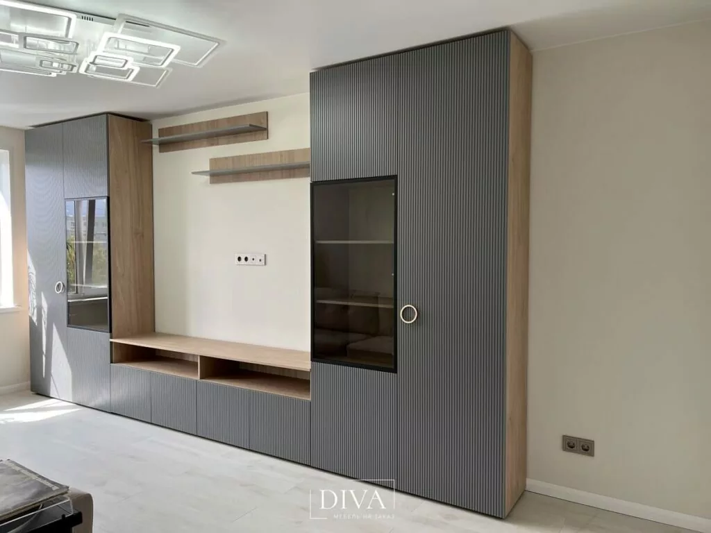 кухня с фрезеровкой