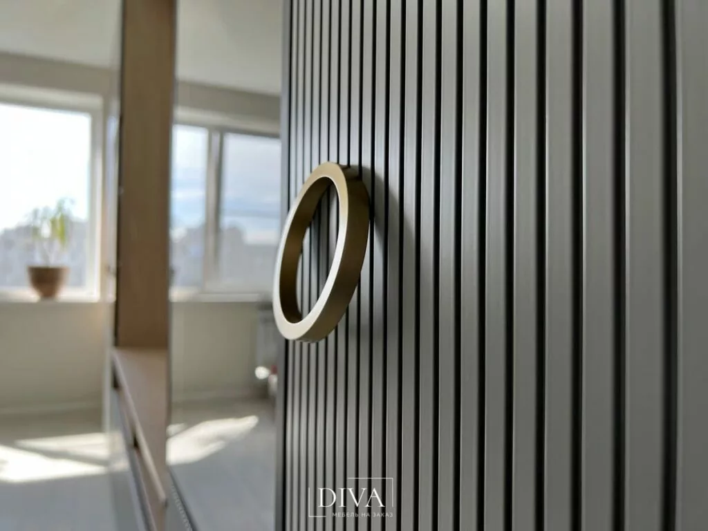 шкаф с 3d фрезеровкой